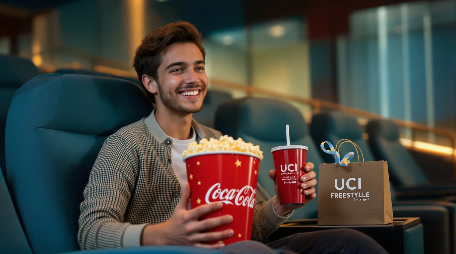 Bilhete de Cinema Grátis na UCI Cinemas