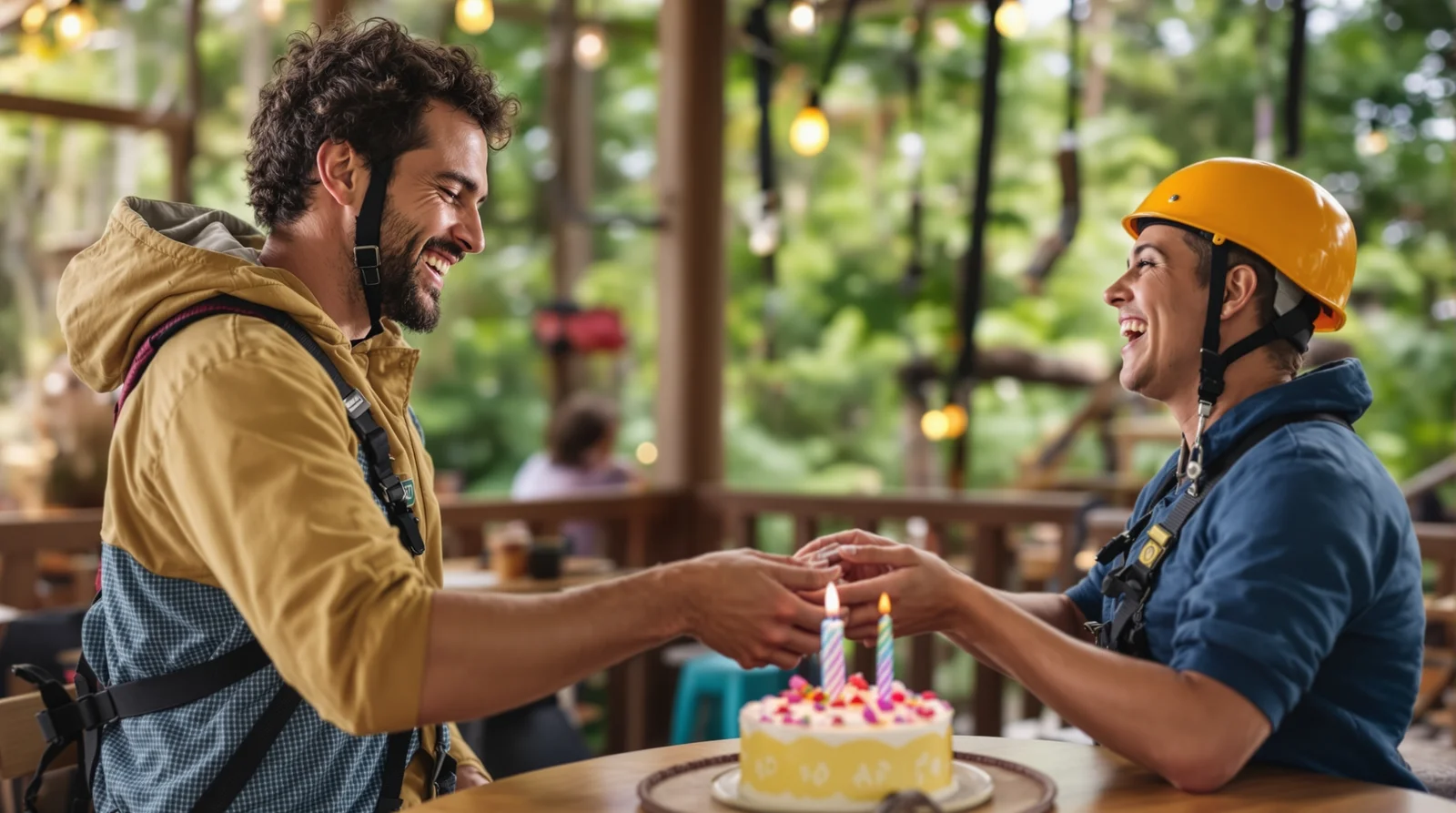 Birthday discount on treetop adventure