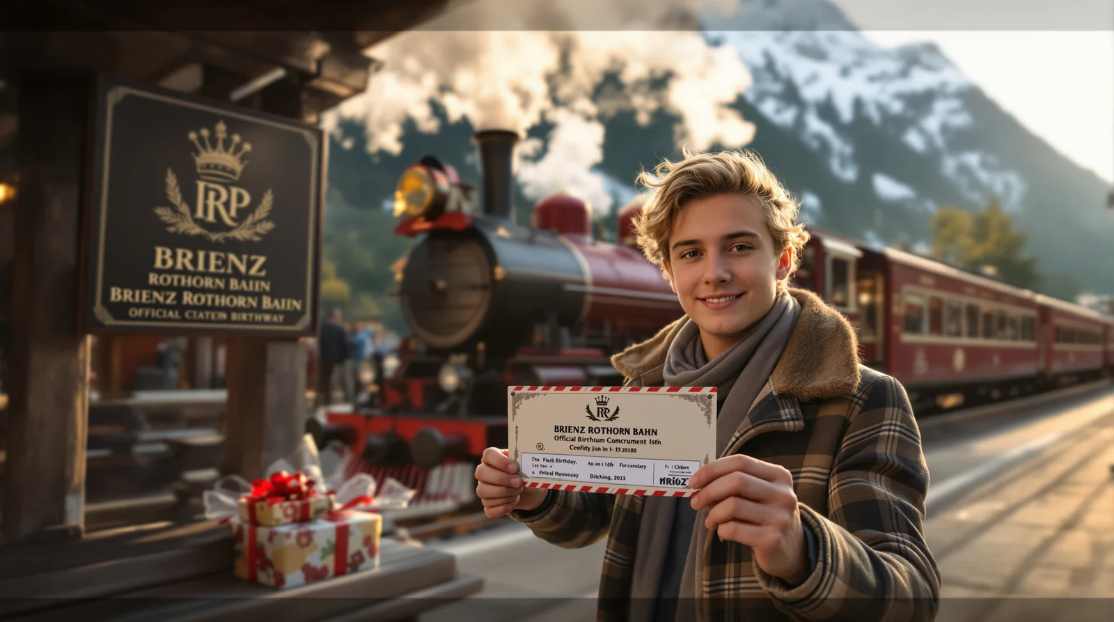 Gratis Fahrt Brienz Rothorn Bahn