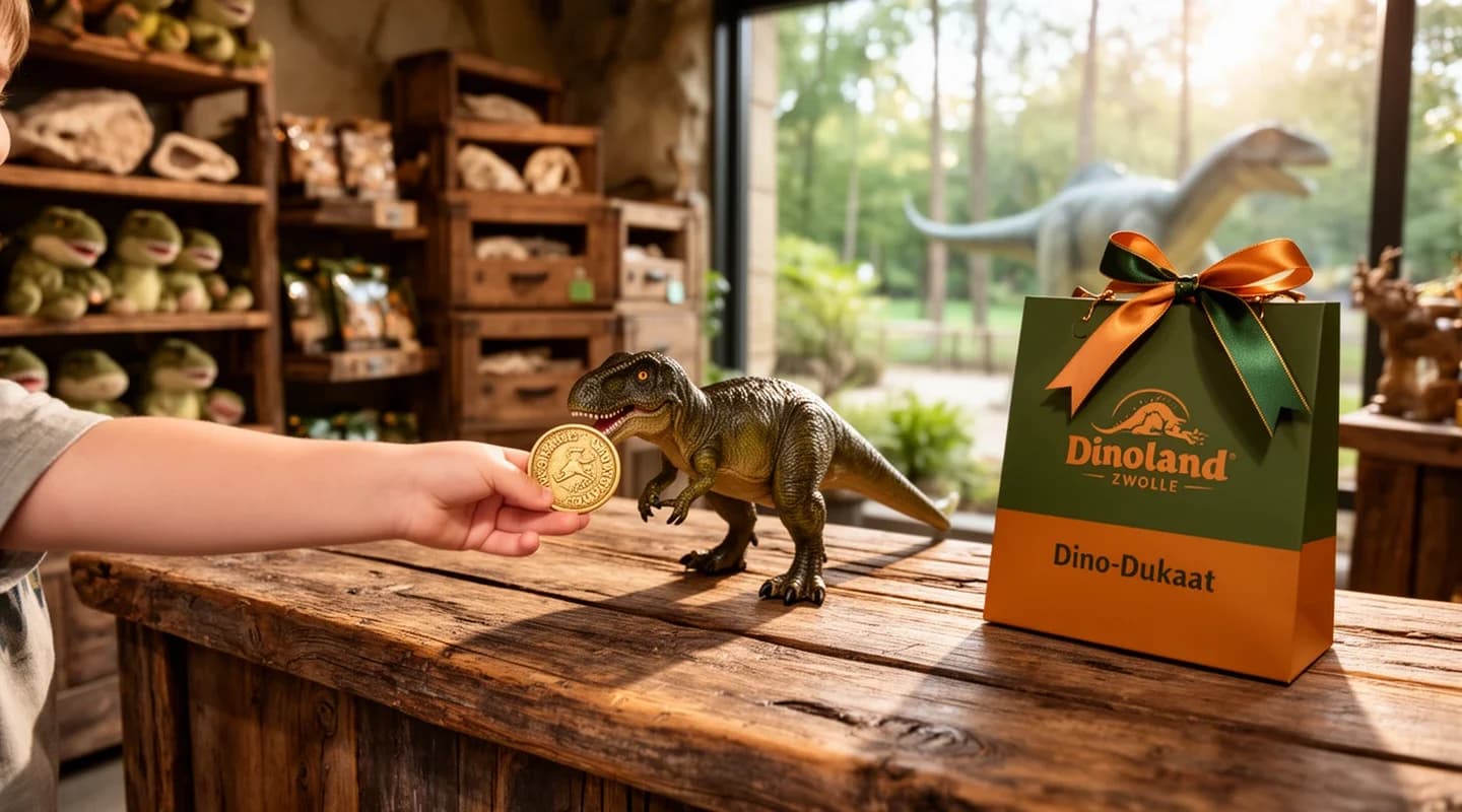 Dino-cadeautje voor de jarige