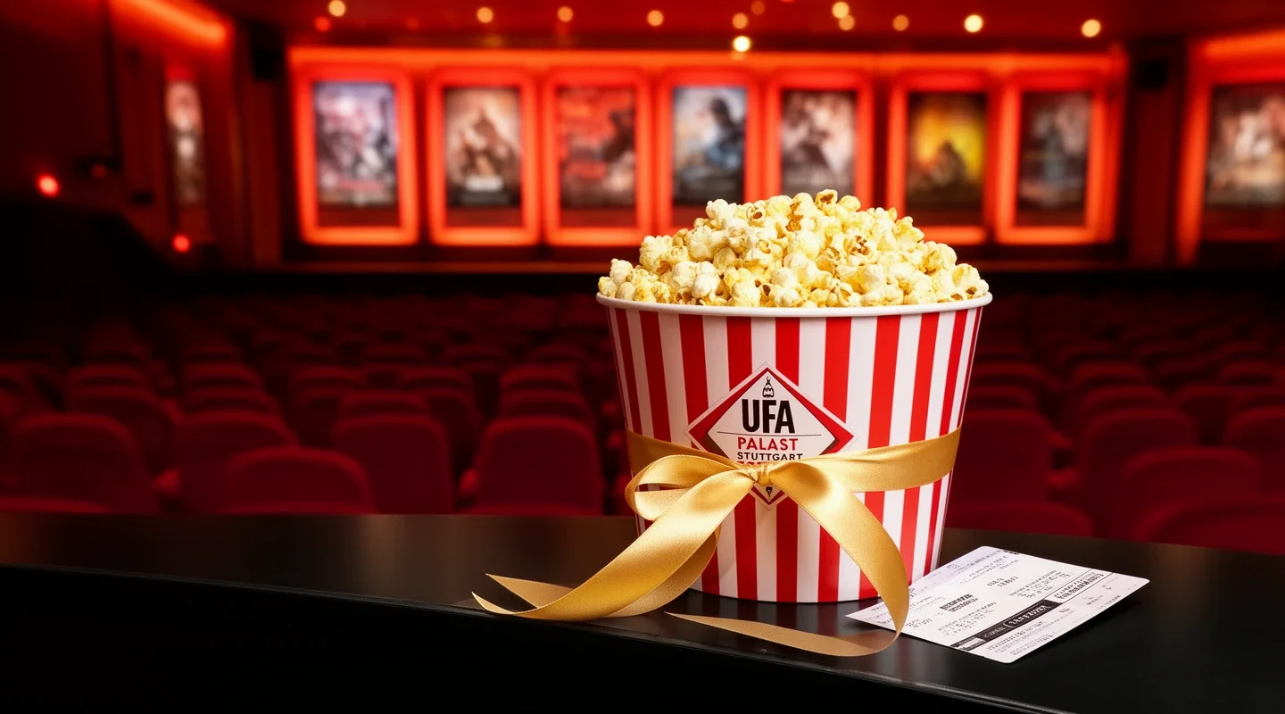 Freier Eintritt und mittleres Popcorn gratis für das Geburtstagskind