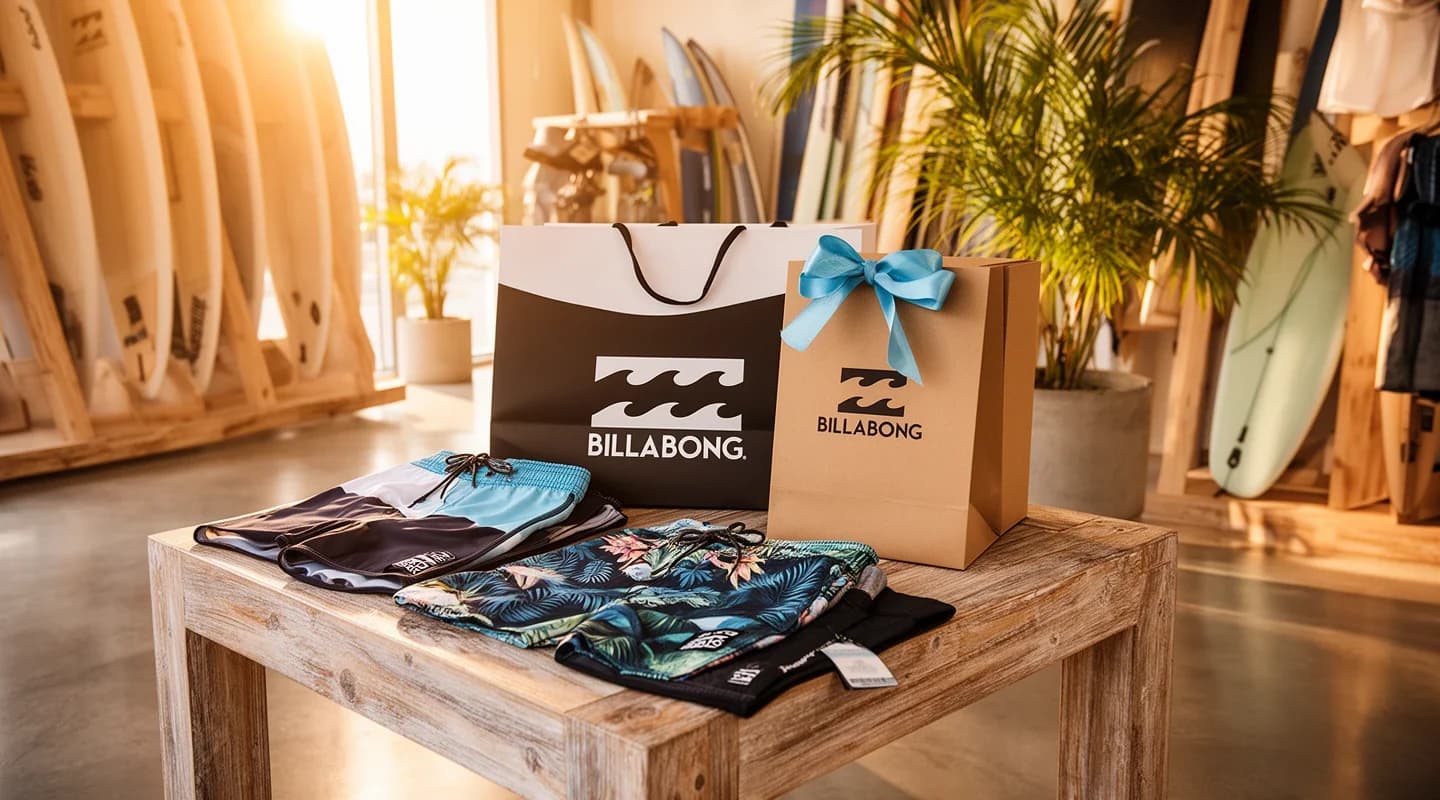20 % de réduction sur les produits Billabong.